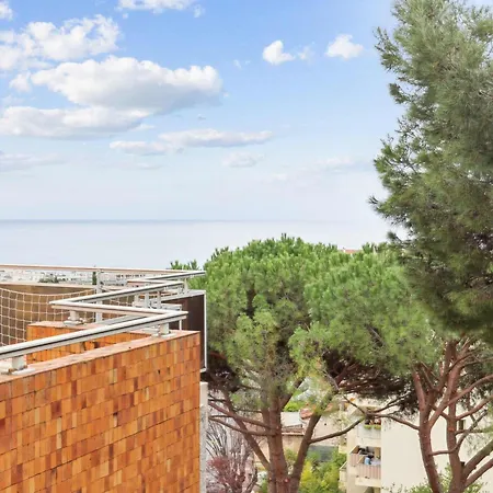 Apartman Grande Terrasse Et Vue Mer, Tres Calme Nizza